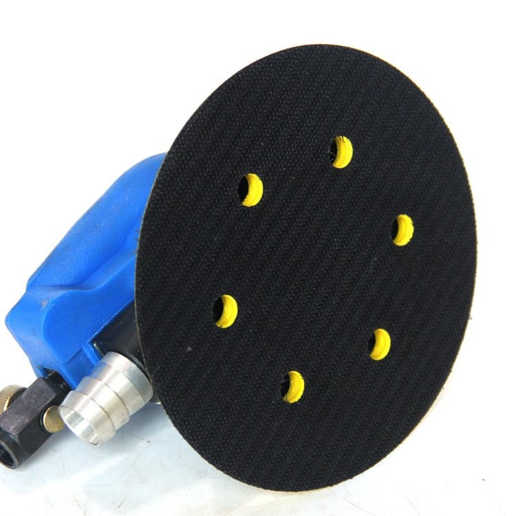 6寸吸塵氣動砂紙機 底盤更換方便 氣動打磨機砂光砂紙機-細節圖3