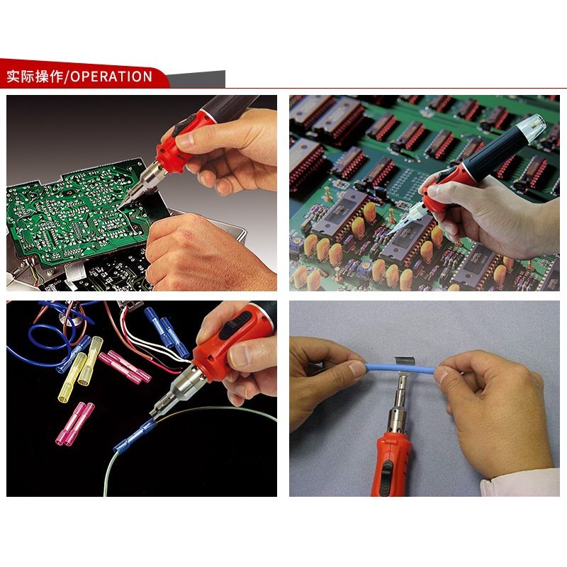 打火氣體烙鐵HOTERY HS-1115K 10合1電子打火氣體烙鐵 焊接電線線路 自動點火功能 瓦斯燃氣烙鐵-細節圖8