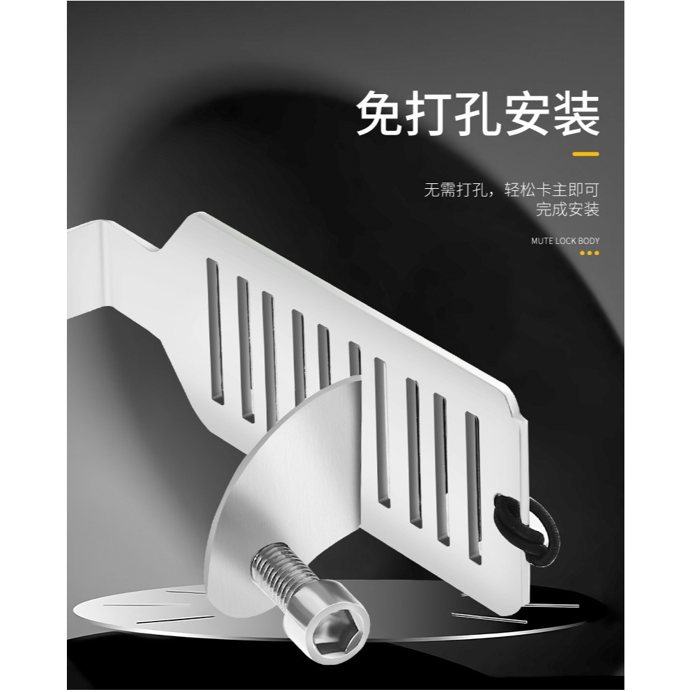 擋門器附收納袋女性獨居房內鎖女生宿舍暗鎖便攜阻門器門擋頂門安全防狼獨居堵門神器家用酒店卡扣防開器門擋頂門器堵門器-細節圖7