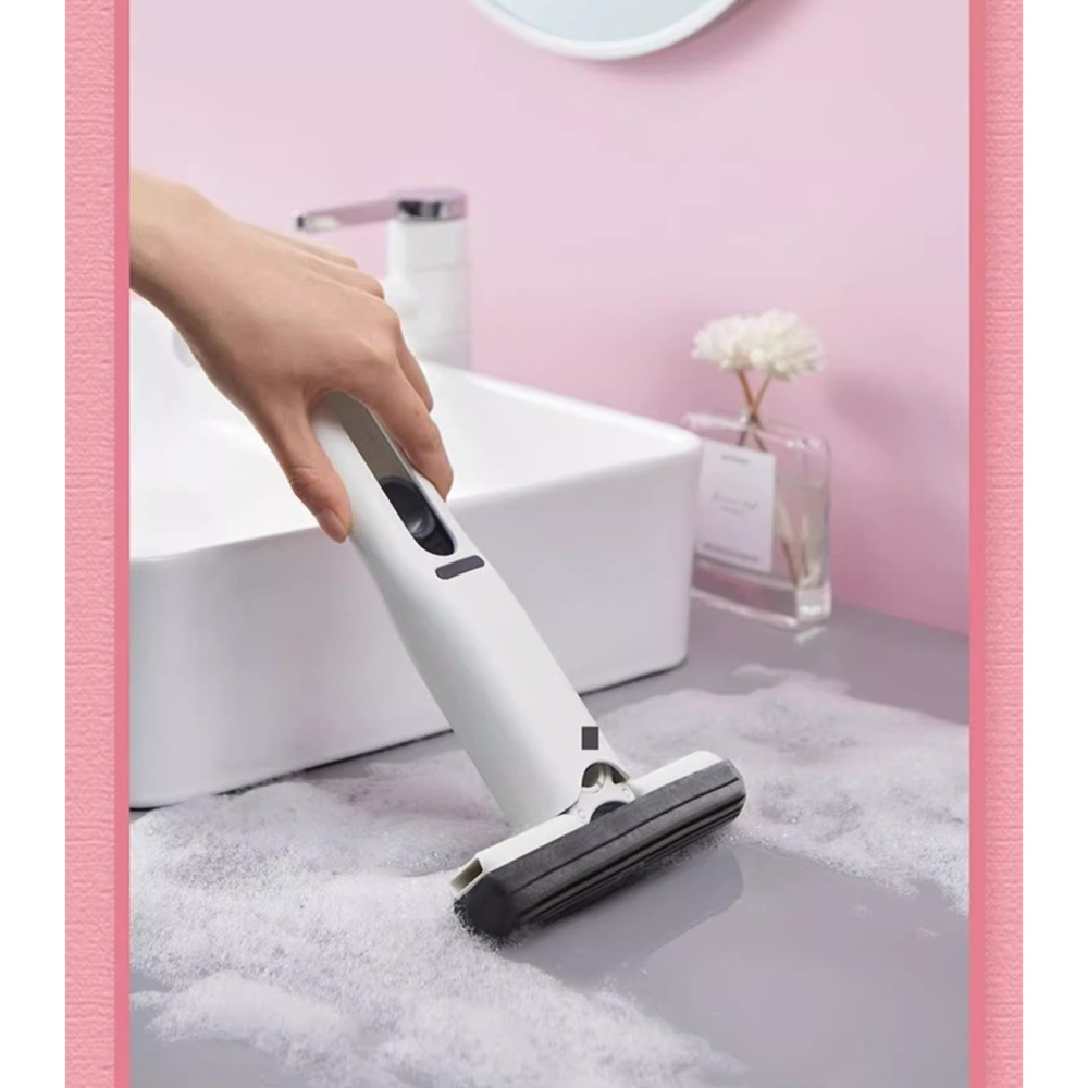 桌面小拖把擦拭免髒手拖把多功能迷你小拖把海綿吸水家用桌面手持免手洗衛生間懶人擦桌神器-細節圖5