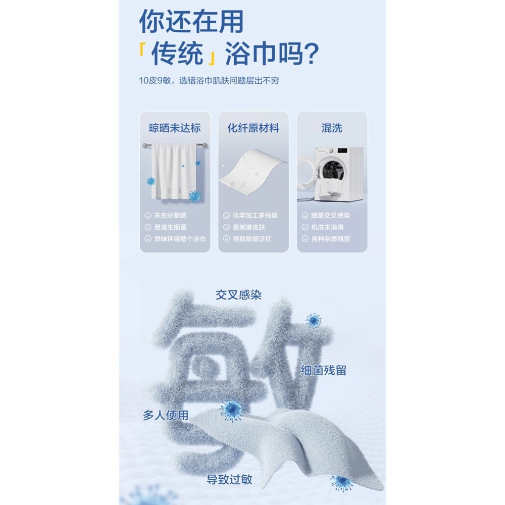 店家專用加厚一次性浴巾一次性毛巾免洗浴巾 免洗毛巾旅行浴巾拋棄式旅行用品 個人衛生清潔用品 美容美髮酒店飯店必備-細節圖2