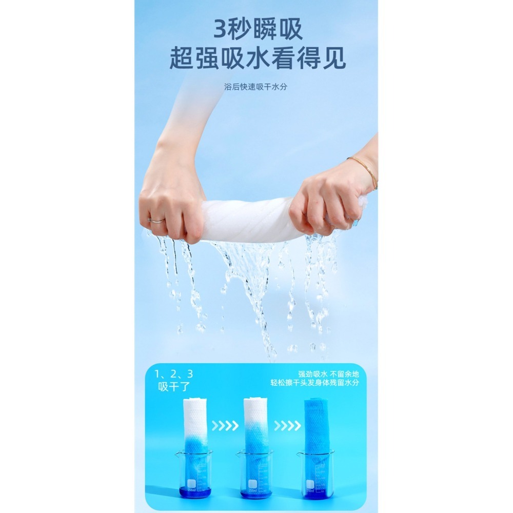 店家專用加厚一次性浴巾一次性毛巾免洗浴巾 免洗毛巾旅行浴巾拋棄式旅行用品 個人衛生清潔用品 美容美髮酒店飯店必備-細節圖5