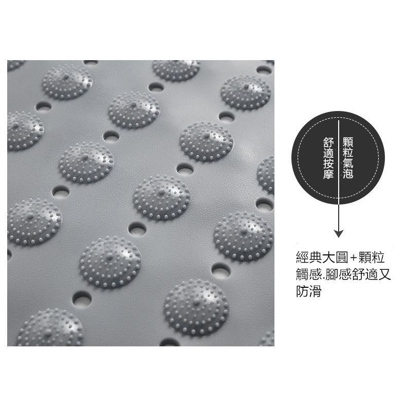 淋浴間止滑墊好收易清潔防滑墊80*80cm/120cm大號浴室防滑墊洗澡老人防滑墊淋浴房洗澡間防滑防摔墊子沖涼房洗地墊-細節圖4