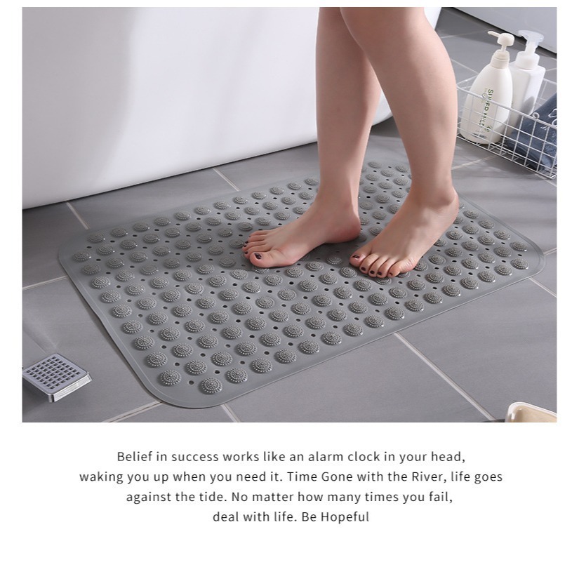 淋浴間止滑墊好收易清潔防滑墊80*80cm/120cm大號浴室防滑墊洗澡老人防滑墊淋浴房洗澡間防滑防摔墊子沖涼房洗地墊-細節圖8