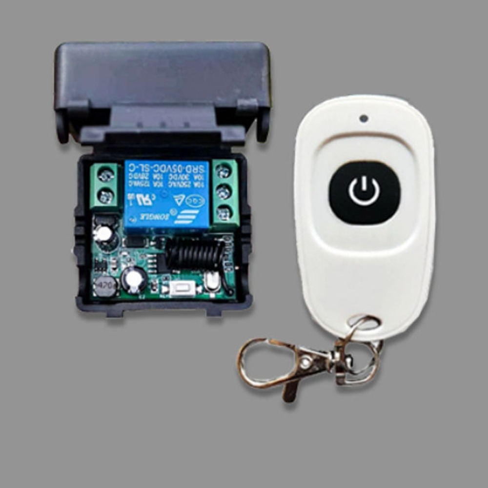 無線遙控開關5V12V24V門鎖加裝無線開關小皮箱無線遙控開關控制門禁鎖 LED燈飾電控鎖遙控電燈遙控音響自製無線遙控-細節圖6