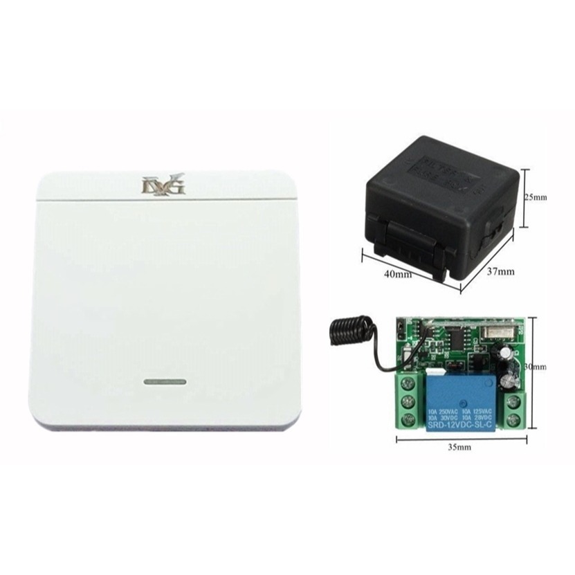 無線遙控開關5V12V24V門鎖加裝無線開關小皮箱無線遙控開關控制門禁鎖 LED燈飾電控鎖遙控電燈遙控音響自製無線遙控-規格圖9