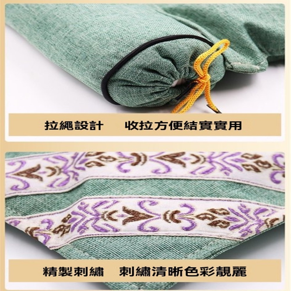 可充氣枕頭 電加熱充氣枕艾草頸椎枕糖果枕艾絨枕圓調節枕頸椎充氣枕艾草枕連體枕推拿枕 調節高低睡枕調節頸椎枕-細節圖9