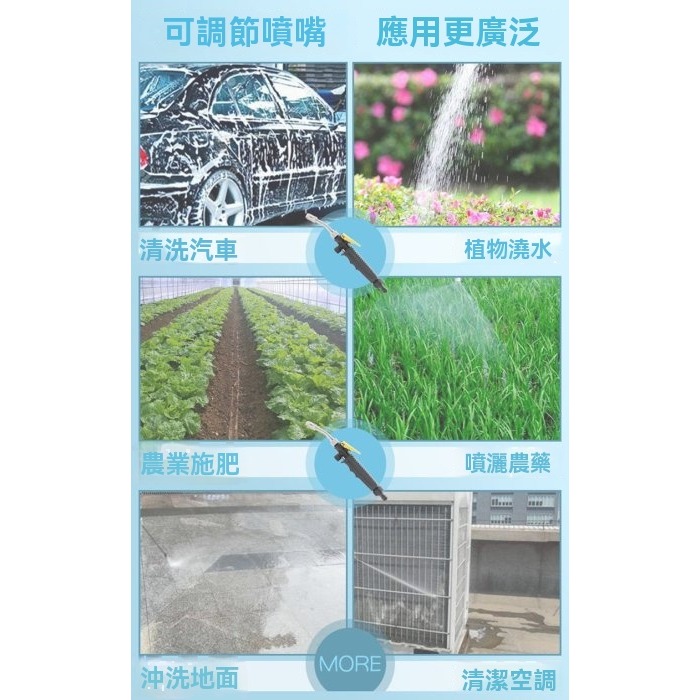 洗車噴槍 72cm加長杆水槍可拆成短槍使用高壓噴水槍澆花水槍長杆噴槍可調霧化噴水槍不銹鋼洗車水槍空調沖洗長杆槍-細節圖8