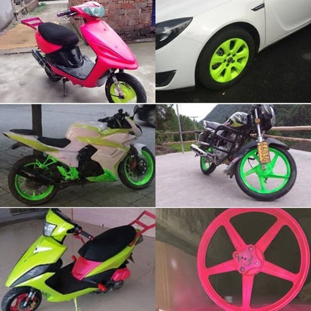 好順汽車螢光黃色自動噴漆螢光噴漆螢光橙色螢光綠色 400ml大瓶牆面塗鴉輪轂修復改色螢夜光漆手搖自噴漆螢光漆-細節圖4