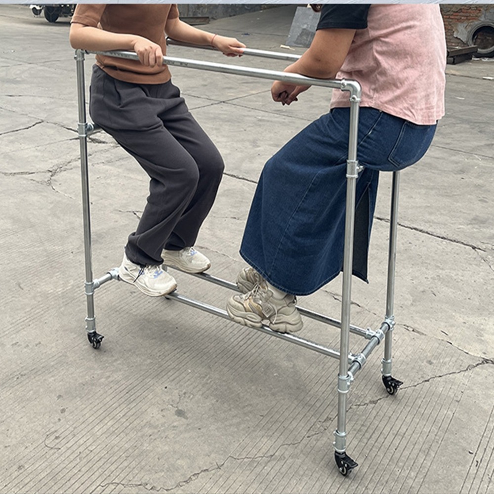 鐵架輪子腳套塞*4鋁合金圓管鐵架腳塞25MM腳塞M8螺絲輪子專用可耐重物層架不軟腳鐵管塞-細節圖3