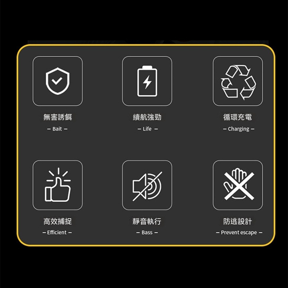 自動捕蠅器 USB款捕蒼蠅器電動滅蠅器110v物理捕蠅機 抓蒼蠅機-細節圖2