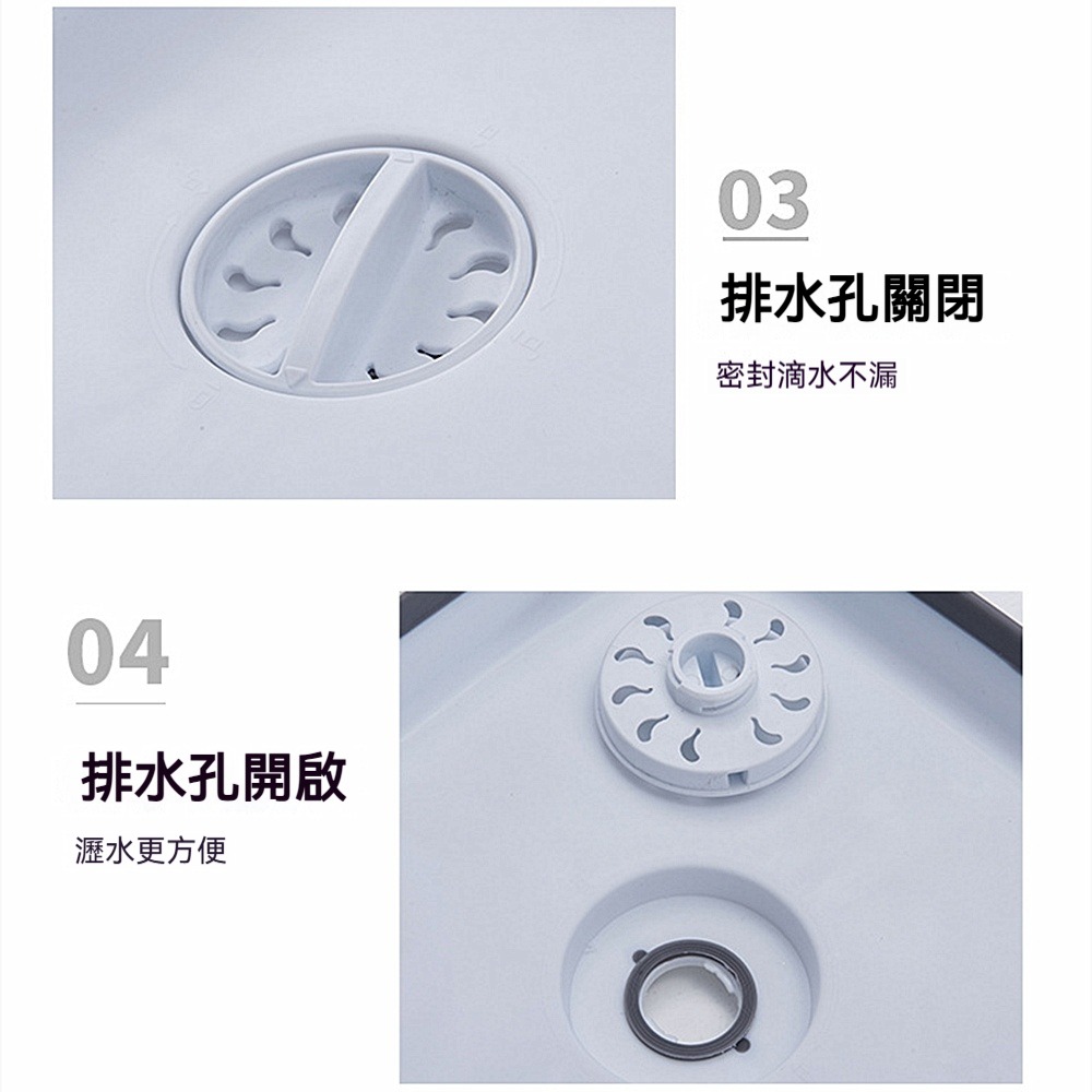 多功能瀝水槽籃 碗盤瀝乾折疊水槽 可收納瀝水槽 塑膠便攜折疊洗菜盆 廚房水槽 折疊瀝水籃-細節圖6