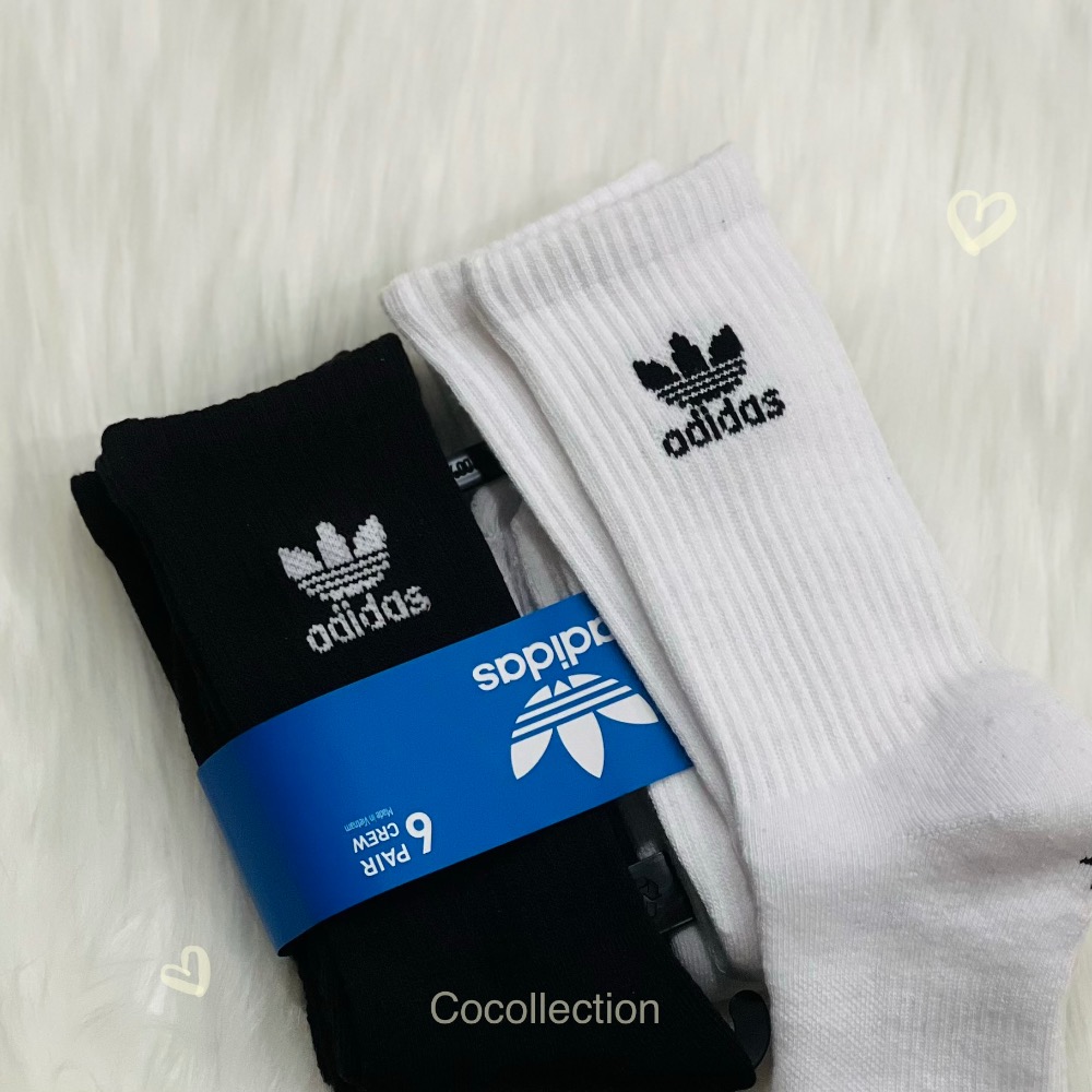 🇺🇸美國 adidas trefoil 運動襪 愛迪達 男女同款｜長襪 踝上短襪🧦襪 四月愛自己 現貨-細節圖2