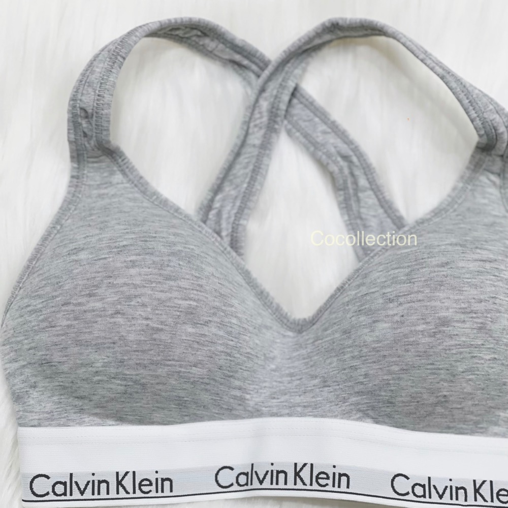 🇺🇸Calvin Klein運動背心 無鋼圈 超舒服 CK 女内褲 (3入組) 三角褲盒裝｜女生三角褲 彈性 棉質-細節圖2