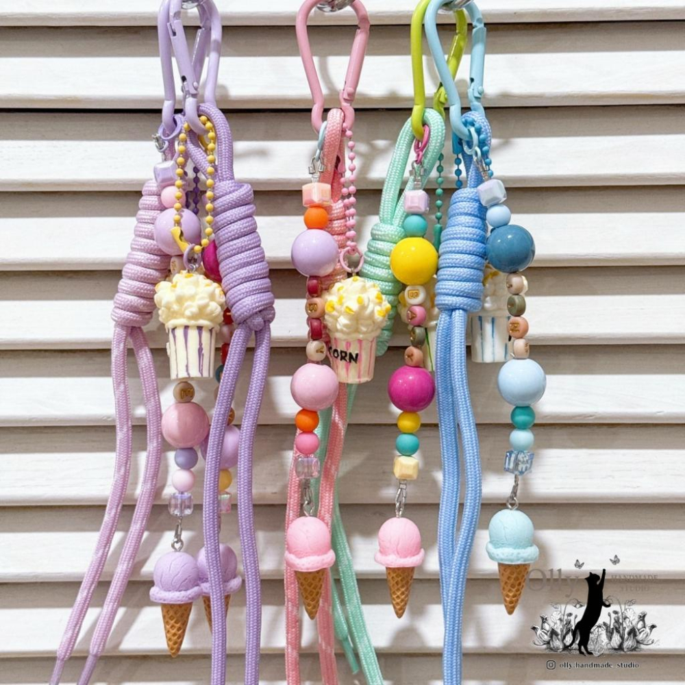 【Olly】KPOP獵魔女團 Huntr/x × Saja Boys 形象設計 包掛 鑰匙圈 鑰匙扣 背包掛飾 生日禮物-細節圖4