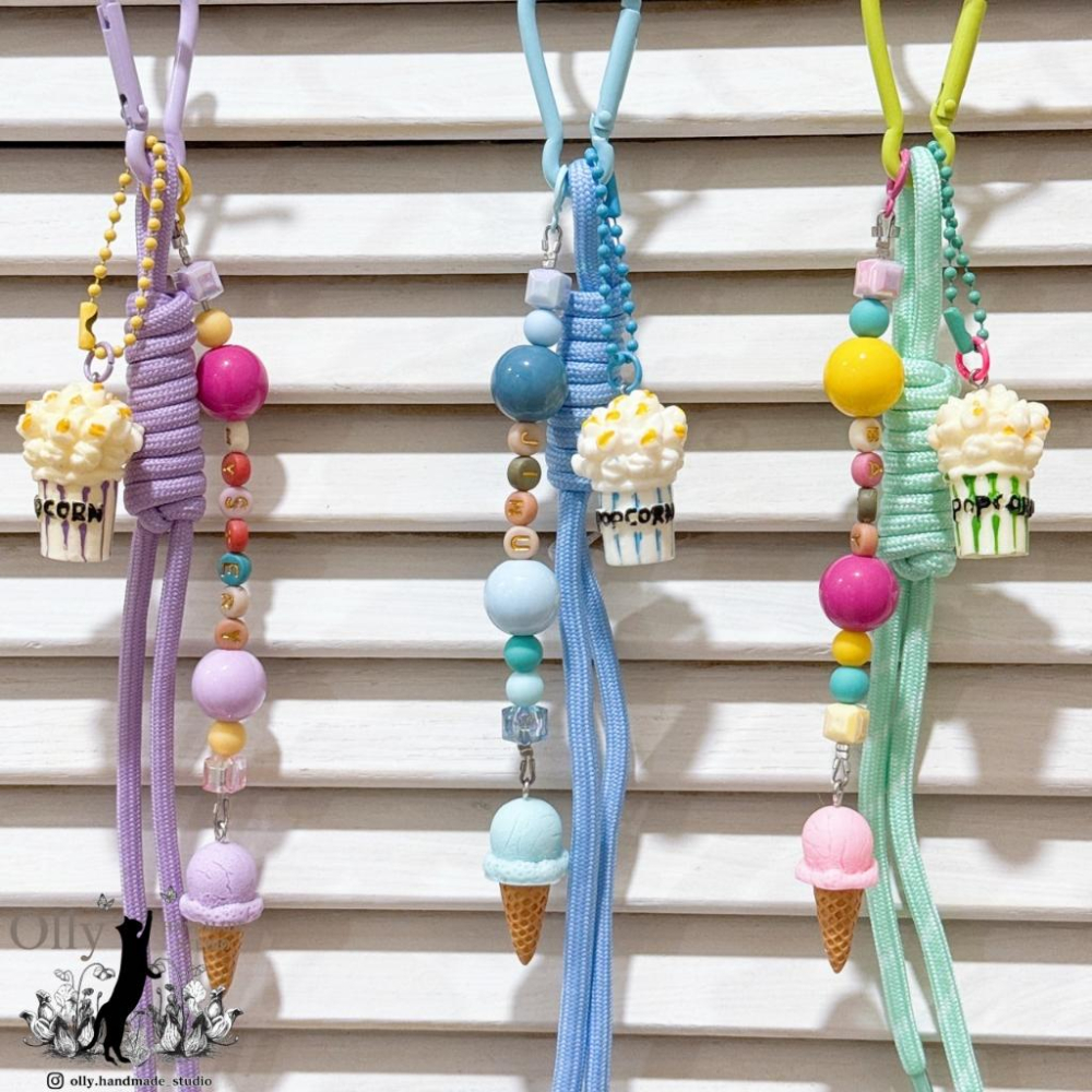 【Olly】KPOP獵魔女團 Huntr/x × Saja Boys 形象設計 包掛 鑰匙圈 鑰匙扣 背包掛飾 生日禮物-細節圖5