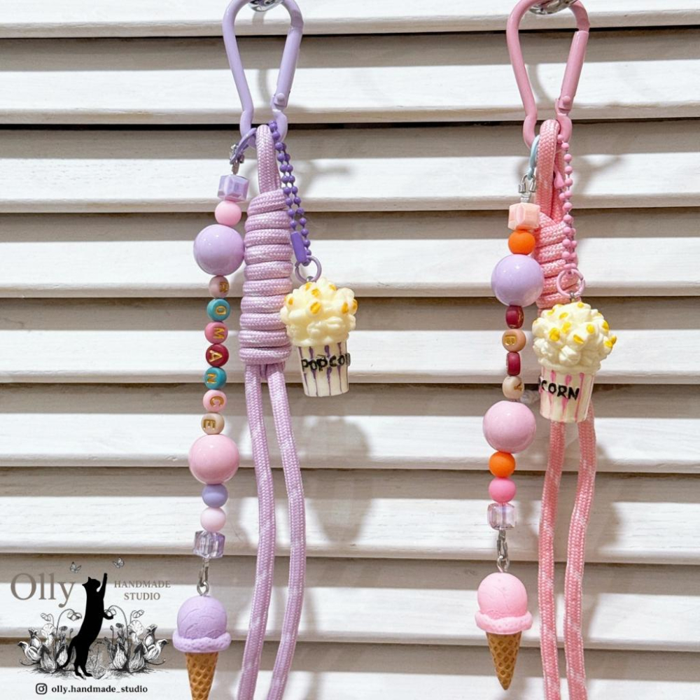 【Olly】KPOP獵魔女團 Huntr/x × Saja Boys 形象設計 包掛 鑰匙圈 鑰匙扣 背包掛飾 生日禮物-細節圖6