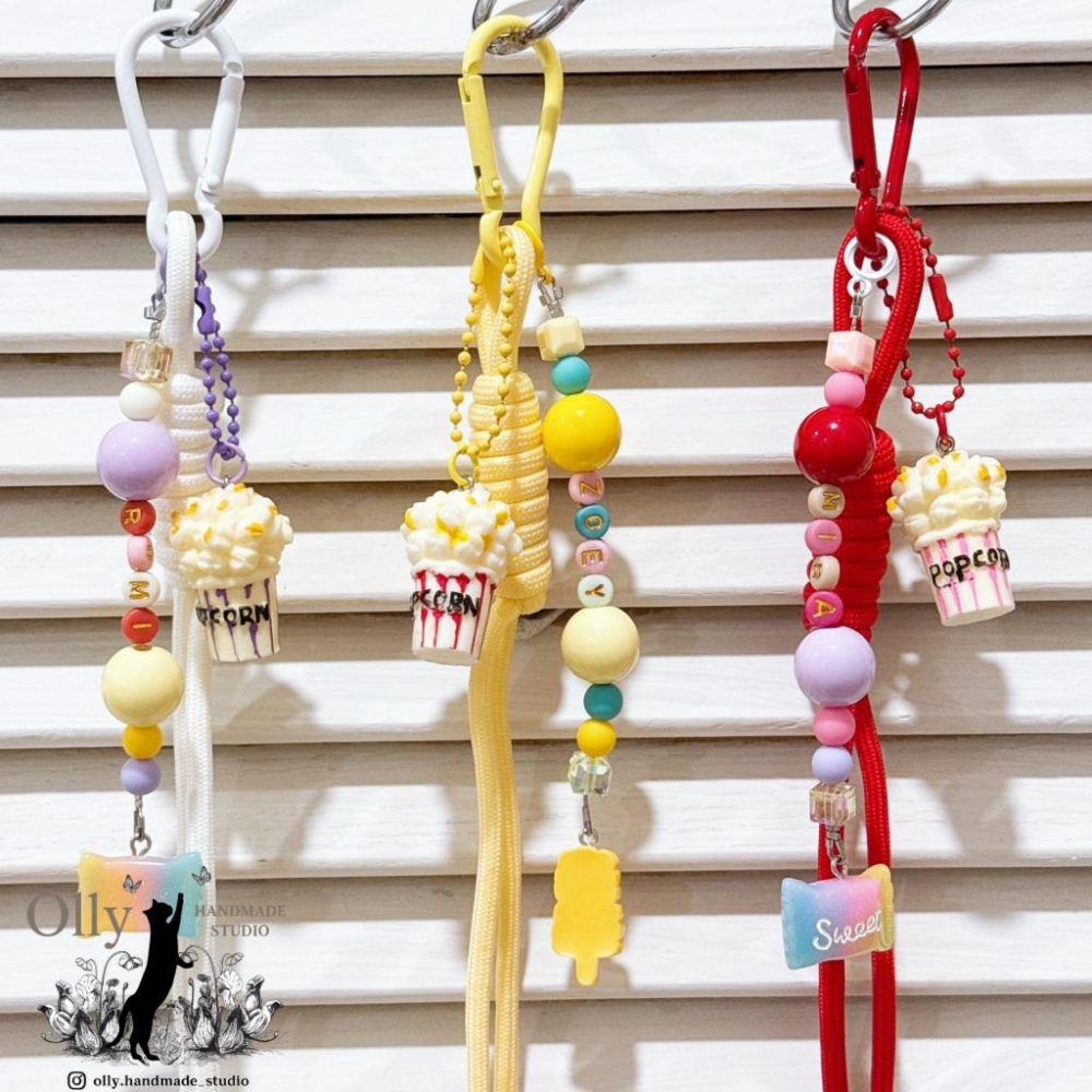 【Olly】KPOP獵魔女團 Huntr/x × Saja Boys 形象設計 包掛 鑰匙圈 鑰匙扣 背包掛飾 生日禮物-細節圖7