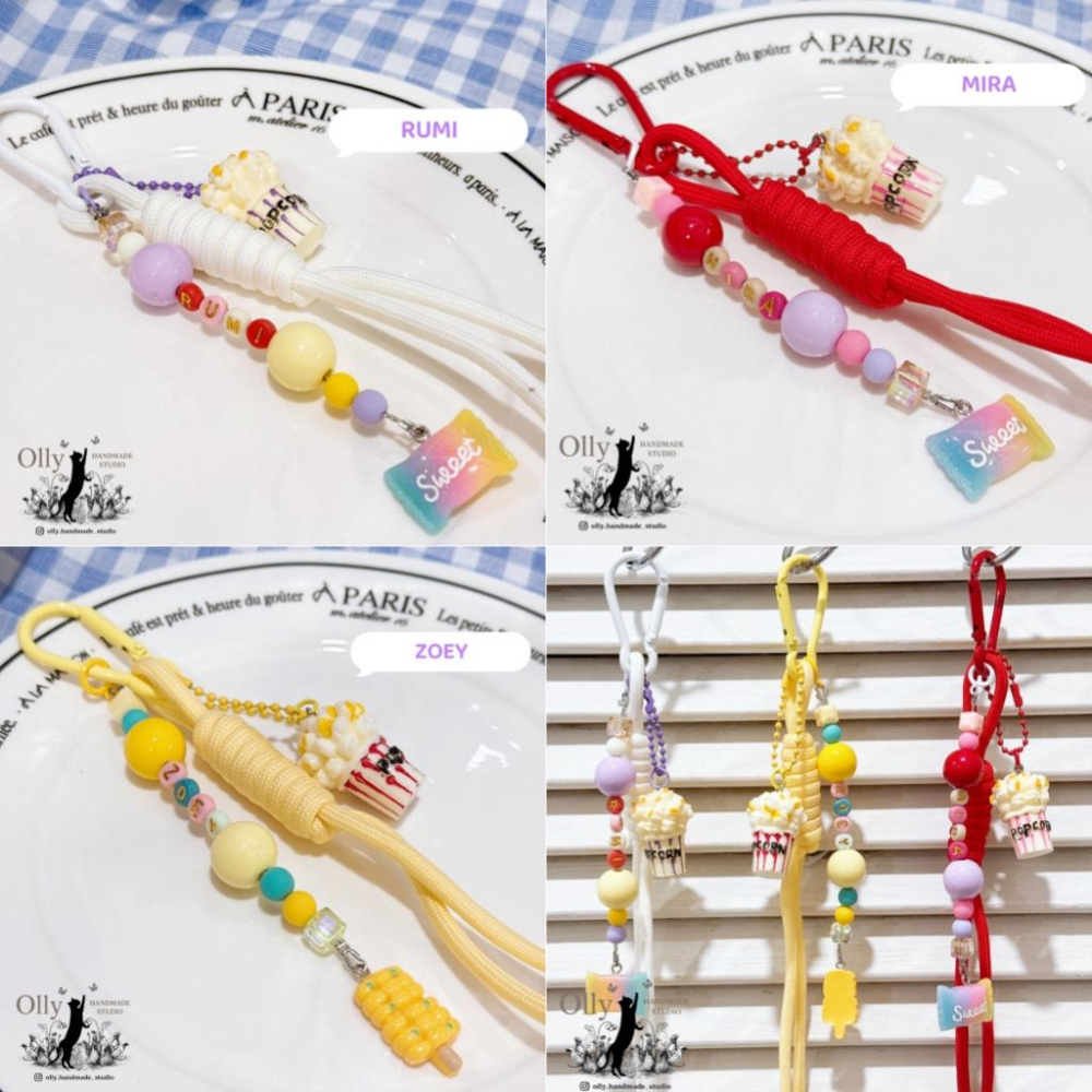 【Olly】KPOP獵魔女團 Huntr/x × Saja Boys 形象設計 包掛 鑰匙圈 鑰匙扣 背包掛飾 生日禮物-細節圖9