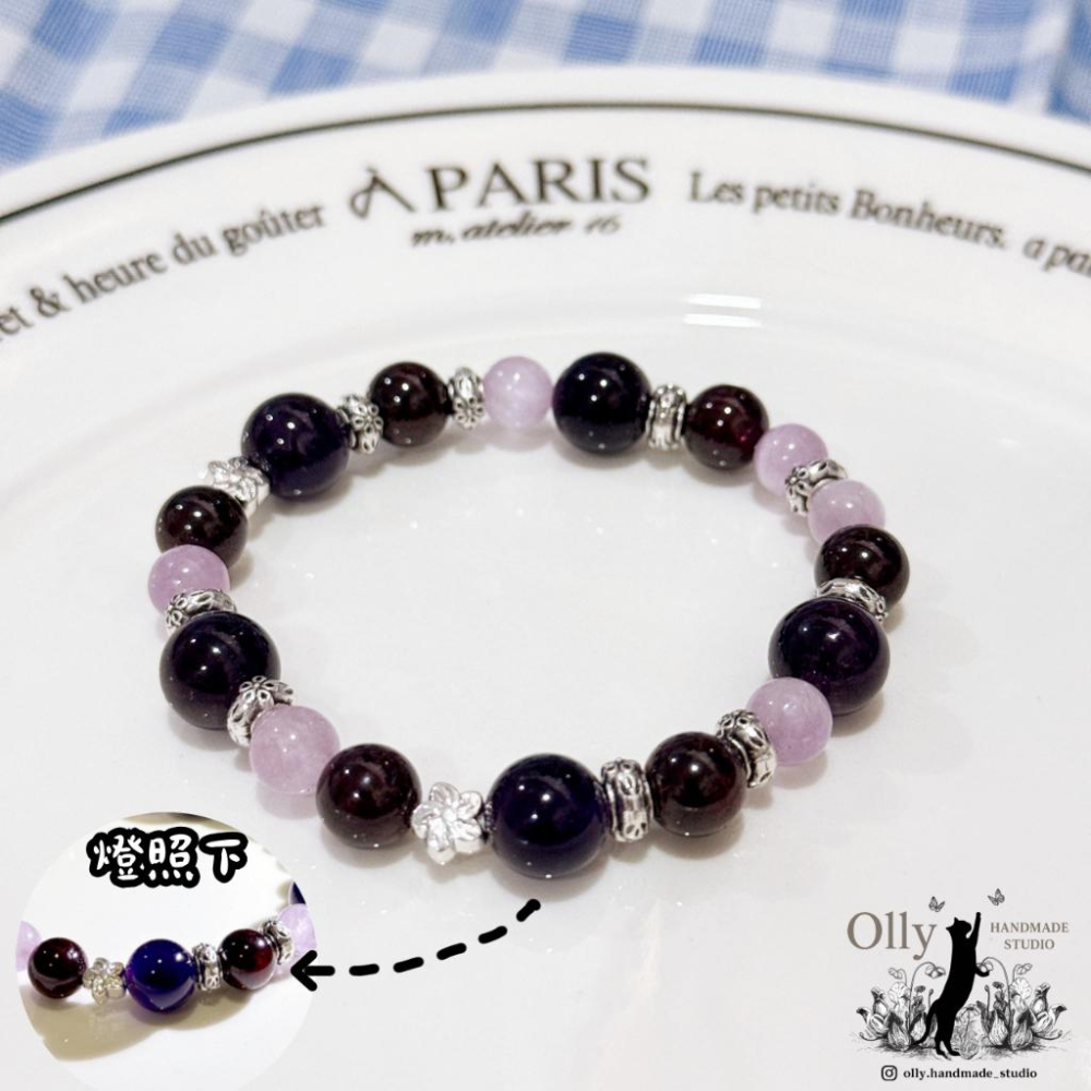 【Olly】KPOP獵魔女團 Huntr/x × Saja Boys 形象設計水晶手鍊 彈性手環-細節圖2