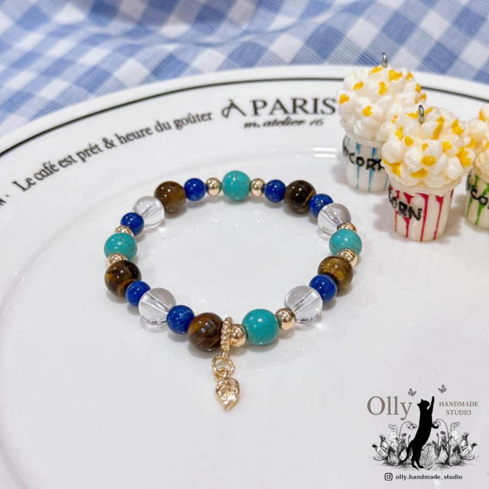 【Olly】KPOP獵魔女團 Huntr/x × Saja Boys 形象設計水晶手鍊 彈性手環-細節圖5