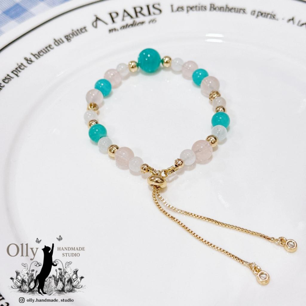 【Olly】KPOP獵魔女團 Huntr/x × Saja Boys 形象設計水晶手鍊 彈性手環-細節圖7