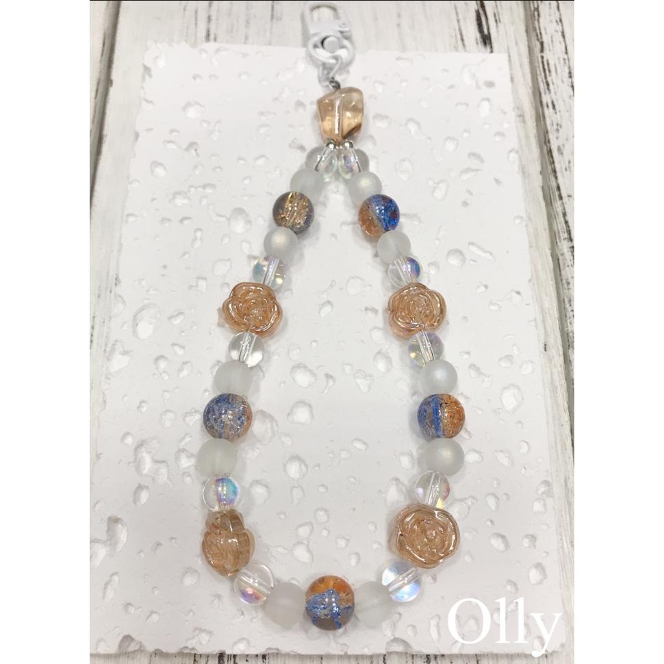 【Olly】Catherine的玫瑰園 奧地利設計款 手機掛鍊 手機吊飾 情人節 交換禮物 耳機殼掛繩 PD1201-3-細節圖2