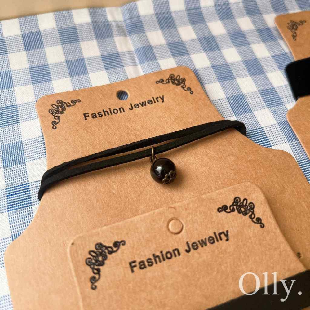 【Olly】復古風古銅頸鍊  皮繩項鍊 絨布頸鍊 蕾絲花邊頸鍊 生日禮物 聖誕禮物 交換禮物 情人節 項鍊 閨蜜 出清-細節圖4