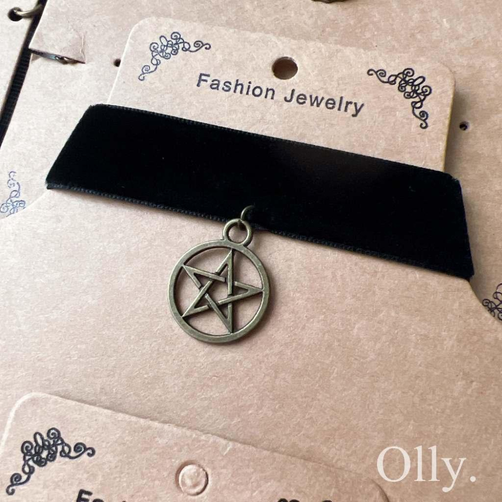 【Olly】復古風古銅頸鍊  皮繩項鍊 絨布頸鍊 蕾絲花邊頸鍊 生日禮物 聖誕禮物 交換禮物 情人節 項鍊 閨蜜 出清-細節圖8