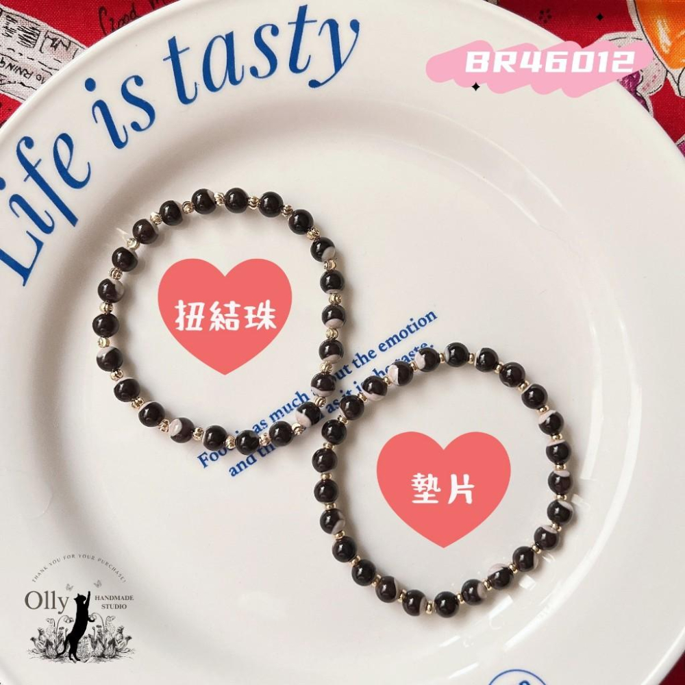 【Olly】設計款【蝶貝之光】優雅疊戴 小咪數彈性手鍊 情人節 母親節 生日禮物 交換禮物 閨蜜手鍊 交換禮物 彈性手環-細節圖2