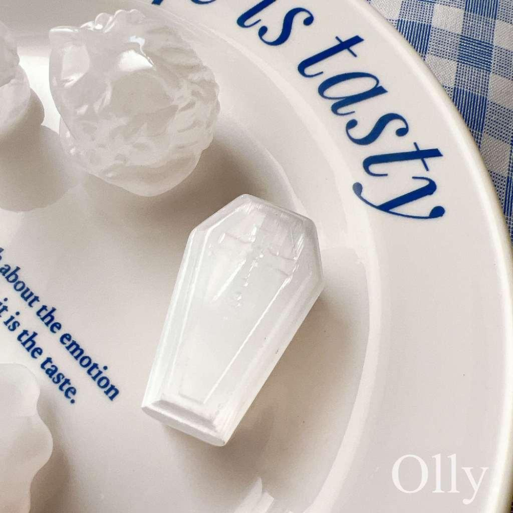 【Olly】透石膏小擺件 桌上型雕刻小件 雕刻件 淨化 放大能量 生日禮物 聖誕 交換禮物 情人節 母親節 禮物 擺飾-細節圖2