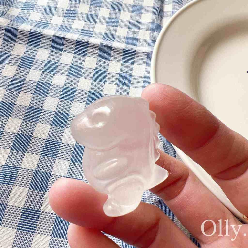 【Olly】透石膏小擺件 桌上型雕刻小件 雕刻件 淨化 放大能量 生日禮物 聖誕 交換禮物 情人節 母親節 禮物 擺飾-細節圖6