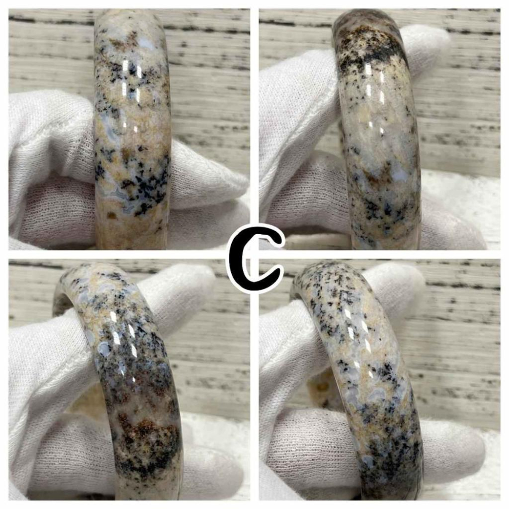 【Olly】珊瑚玉手鐲 綜合賣場 圈口57~59mm 珊瑚玉 手鐲 菊花石 生日禮物 情人節 母親節-細節圖6