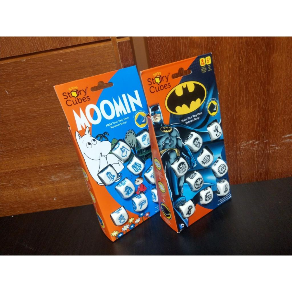 桌遊 故事骰：嚕嚕米特別版 蝙蝠俠特別版 Rory Story Cubes：Moomin、Batman-細節圖3