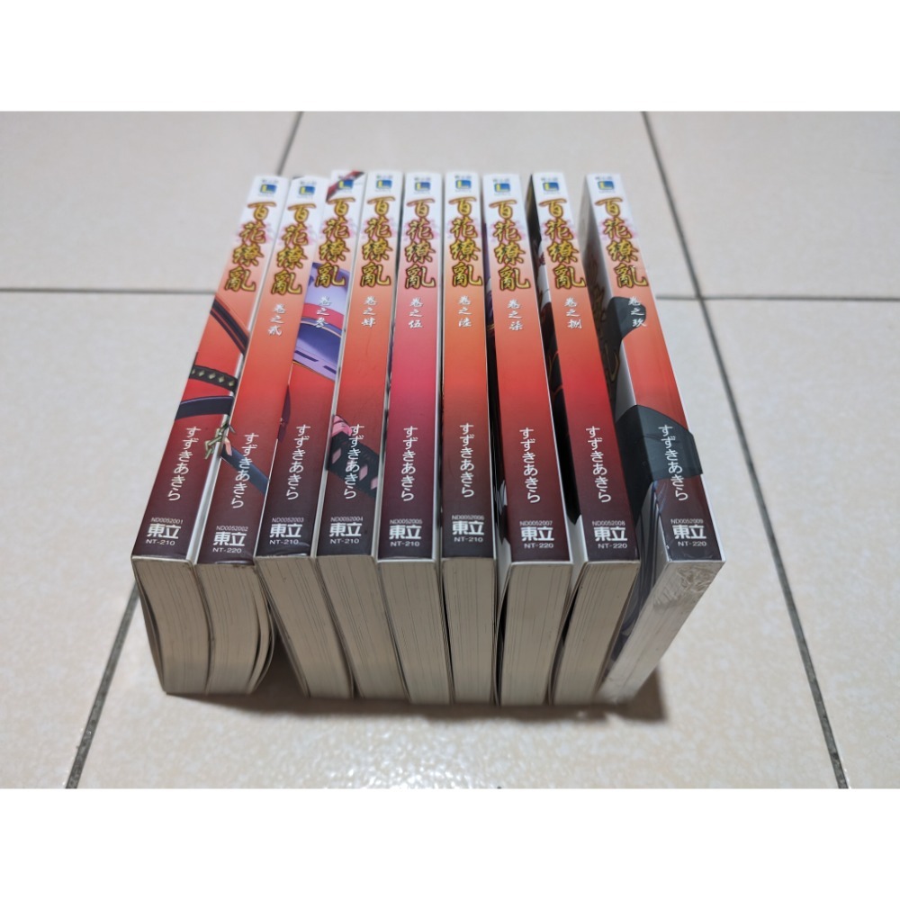 輕小說 百花繚亂 第1~9集 附書籤 すずきあきら-細節圖3