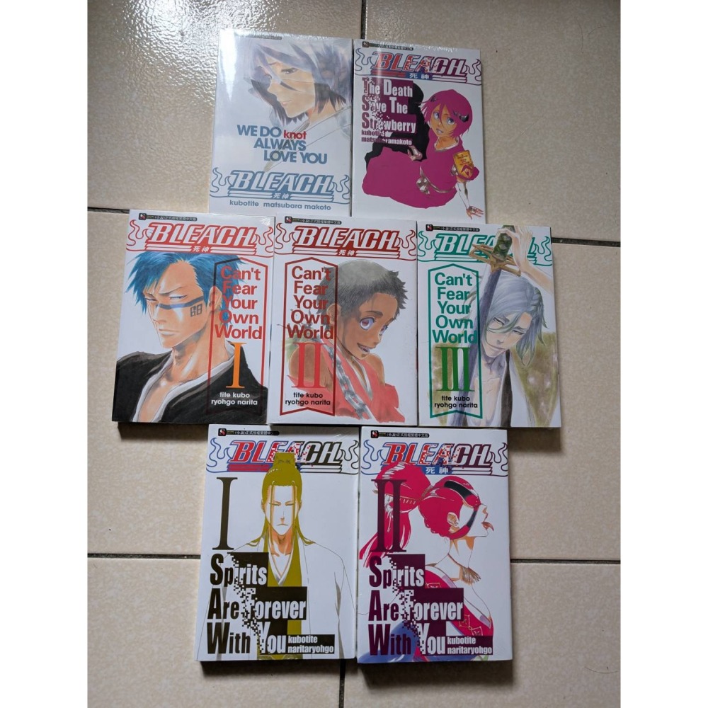 輕小說 死神 Bleach Spirits Are Forever With You I、II