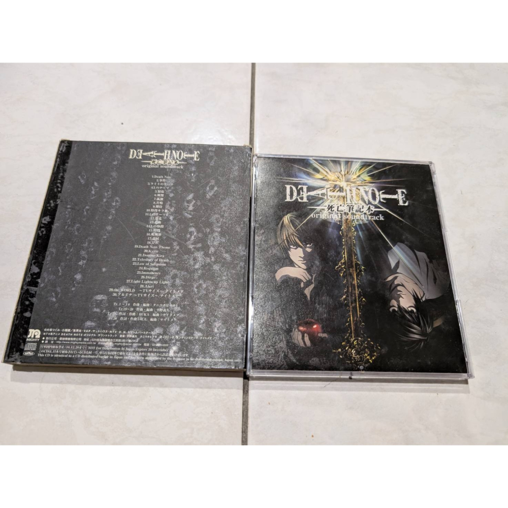 死亡筆記本 動畫原聲音樂集 Death Note original soundtrack-細節圖2