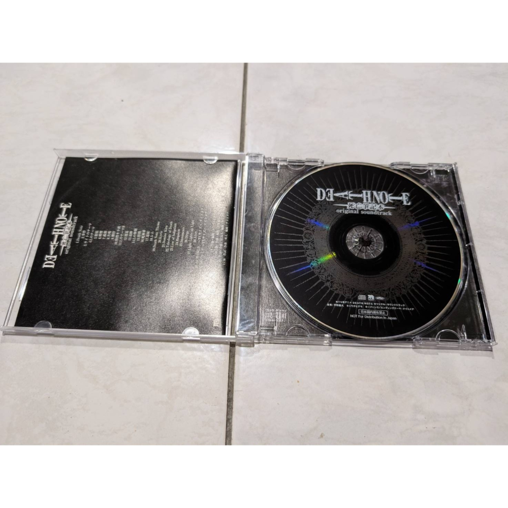 死亡筆記本 動畫原聲音樂集 Death Note original soundtrack-細節圖5
