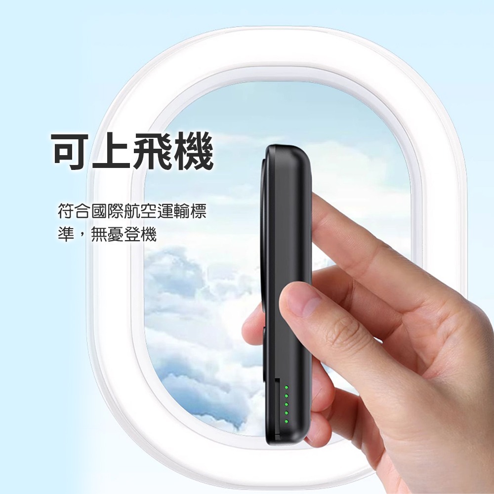 小米有品 | Lydsto 三合一磁吸充電支架10000mAh-黑/白-細節圖8