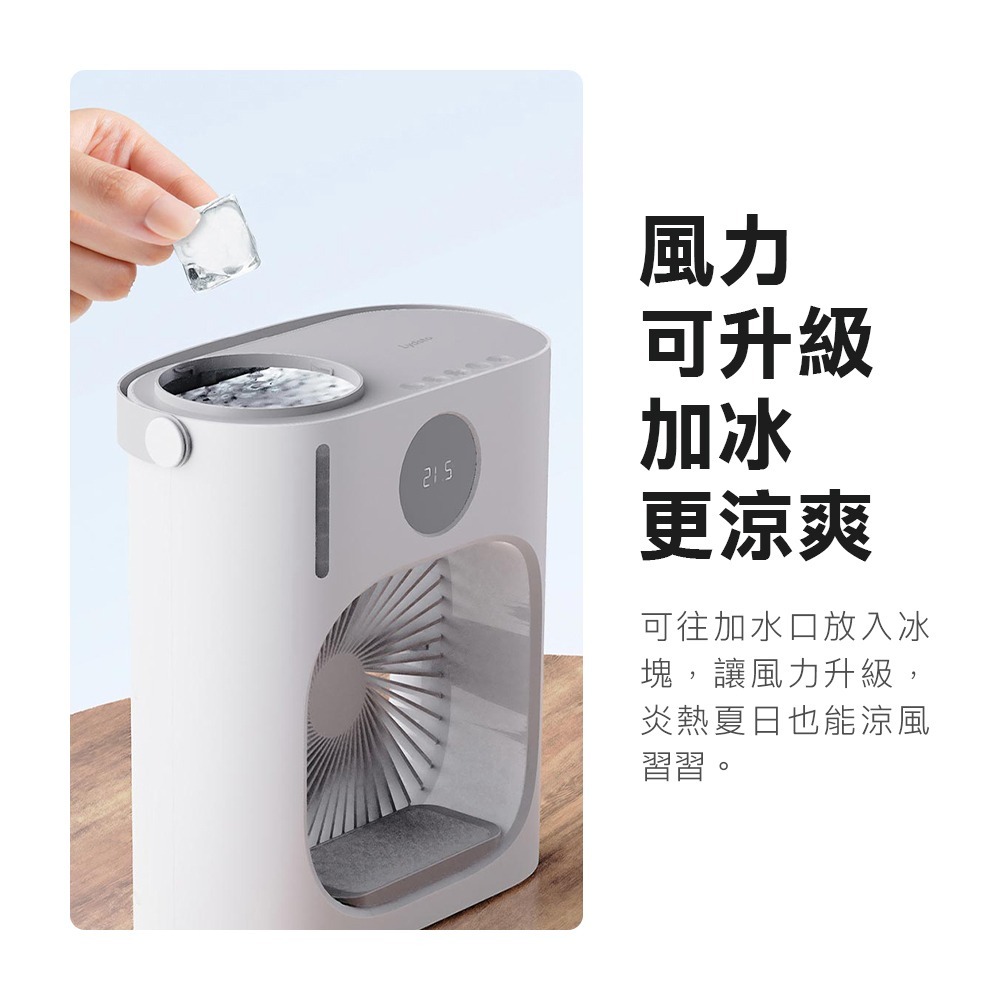 小米有品 | Lydsto 智能桌面水冷扇 移動風扇 移動式水冷機 智能冷風扇 迷你空調 水冷風扇-細節圖7