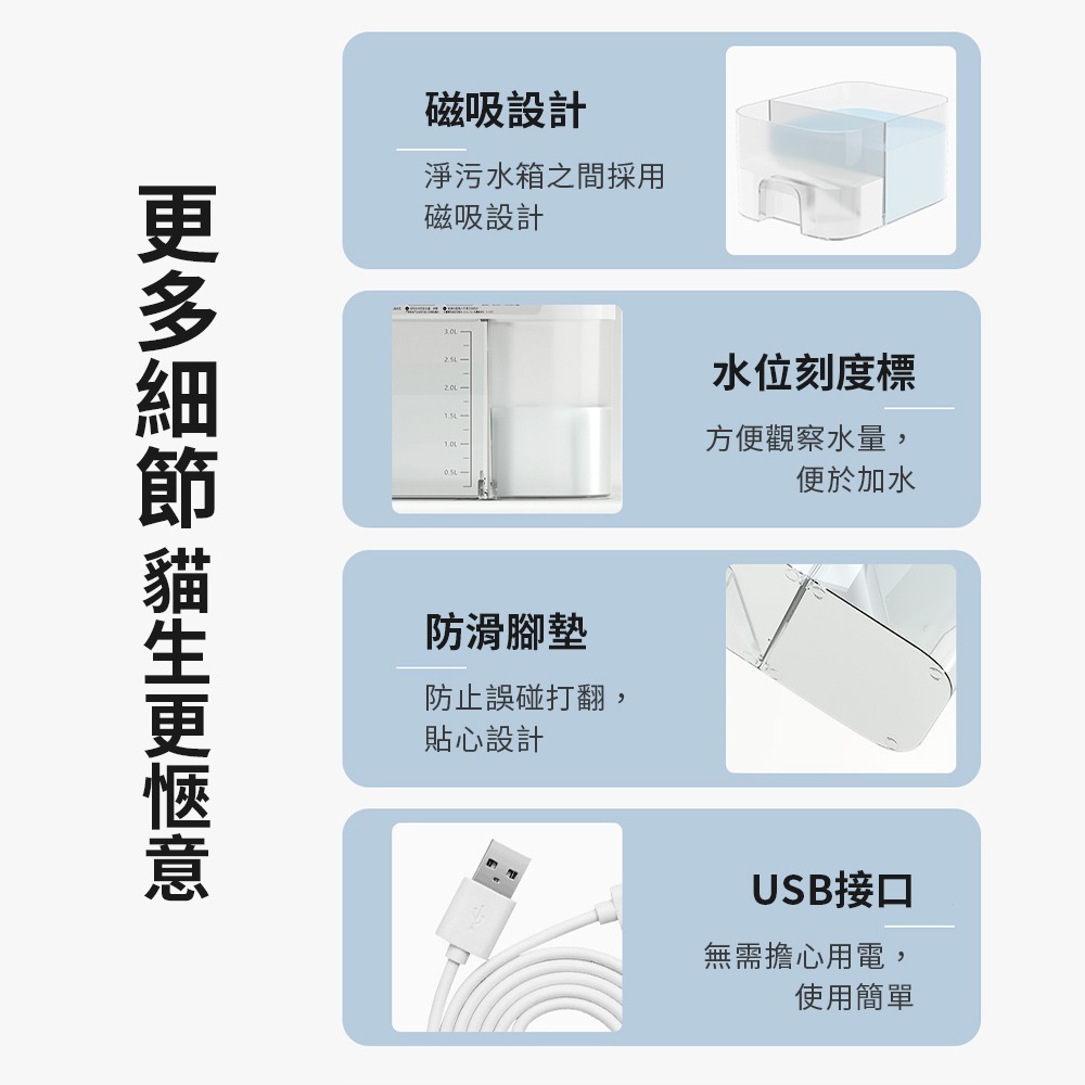 小米有品 | mimax 寵物智慧飲水機 飲水機 寵物 貓咪 app操控-細節圖9