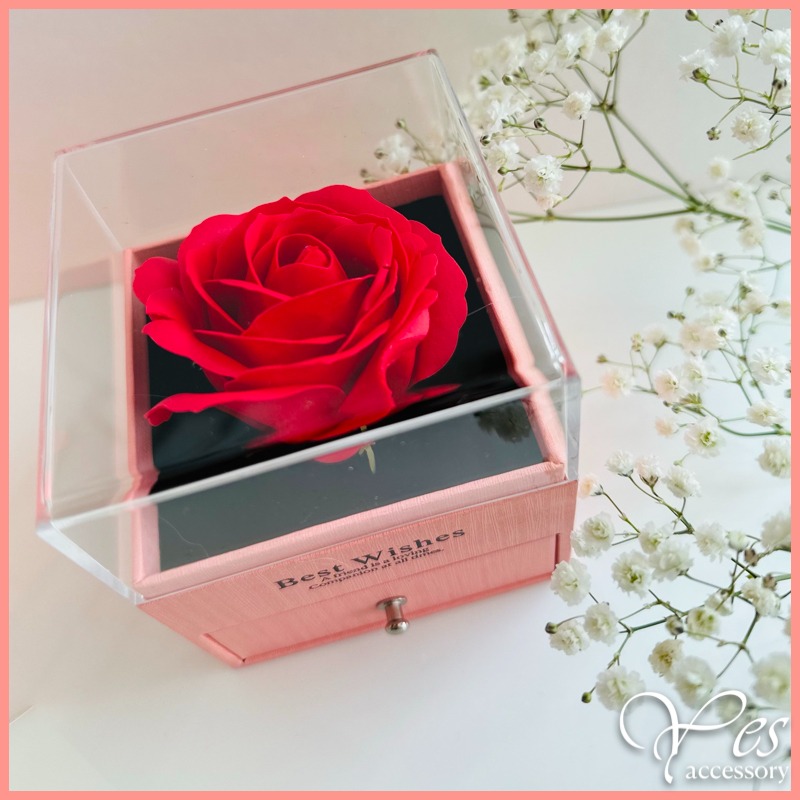 ✨Yes accessory飾吧✨玫瑰花首飾禮盒-細節圖2