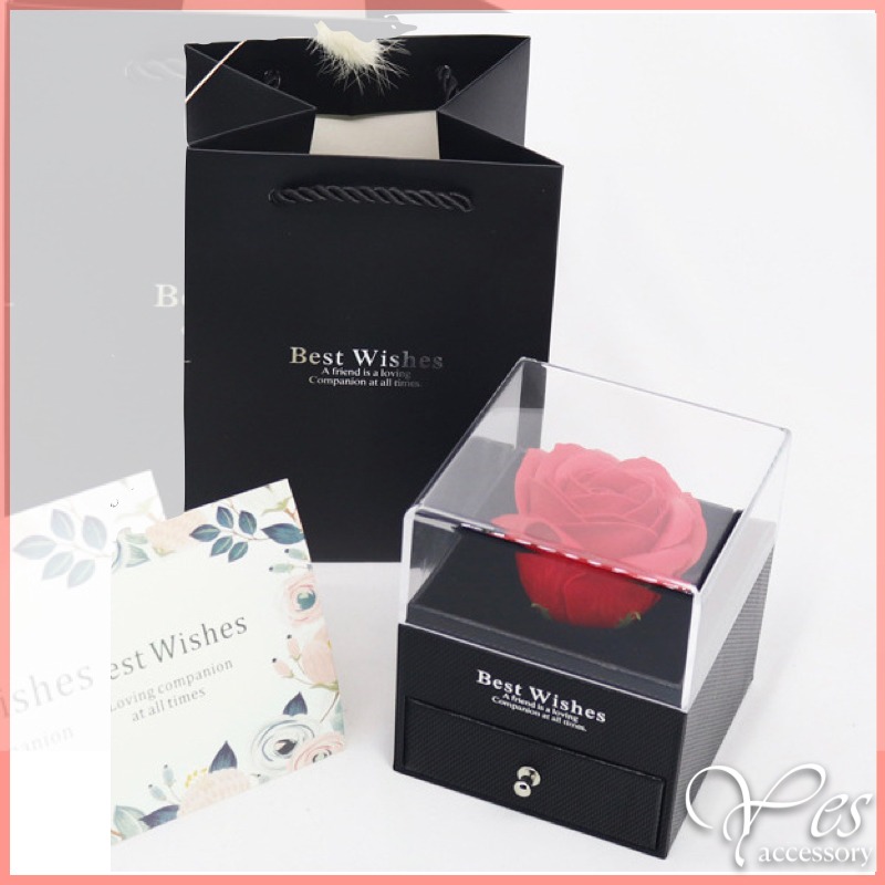 ✨Yes accessory飾吧✨玫瑰花首飾禮盒-細節圖5