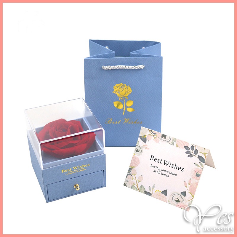 ✨Yes accessory飾吧✨玫瑰花首飾禮盒-細節圖8