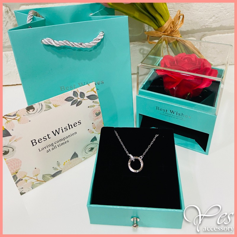 ✨Yes accessory飾吧✨玫瑰花首飾禮盒-細節圖10