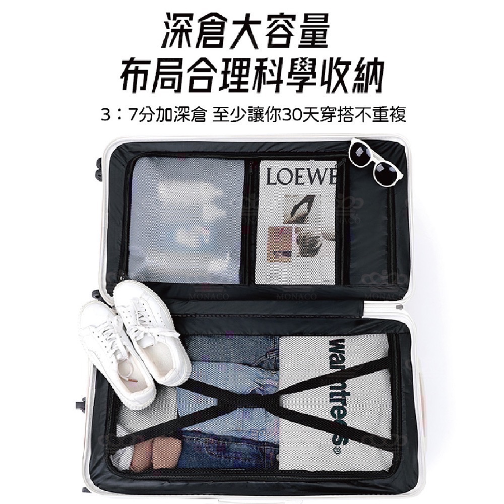 【7-ELEVEN 門市團購】MONACO-儘管出發系列胖胖箱-24吋、26吋、28吋-細節圖2