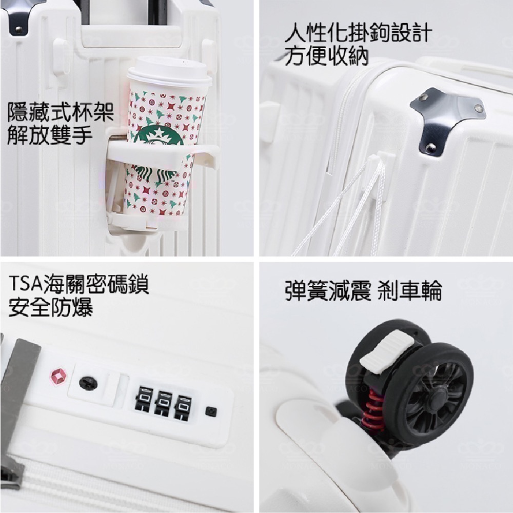 【7-ELEVEN 門市團購】MONACO-儘管出發系列胖胖箱-24吋、26吋、28吋-細節圖3