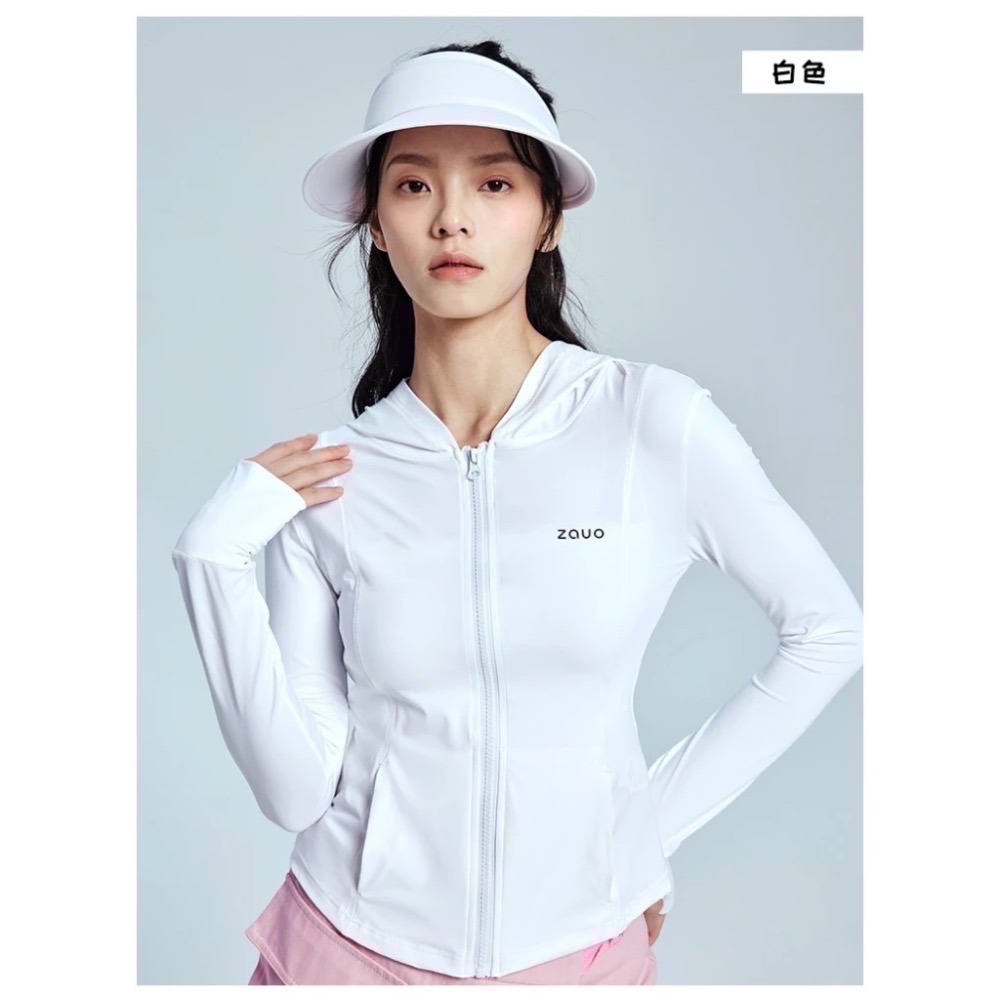 【7-11門市團購】【香秀同款】韓國zauo女士修身冰感防曬衣-細節圖11