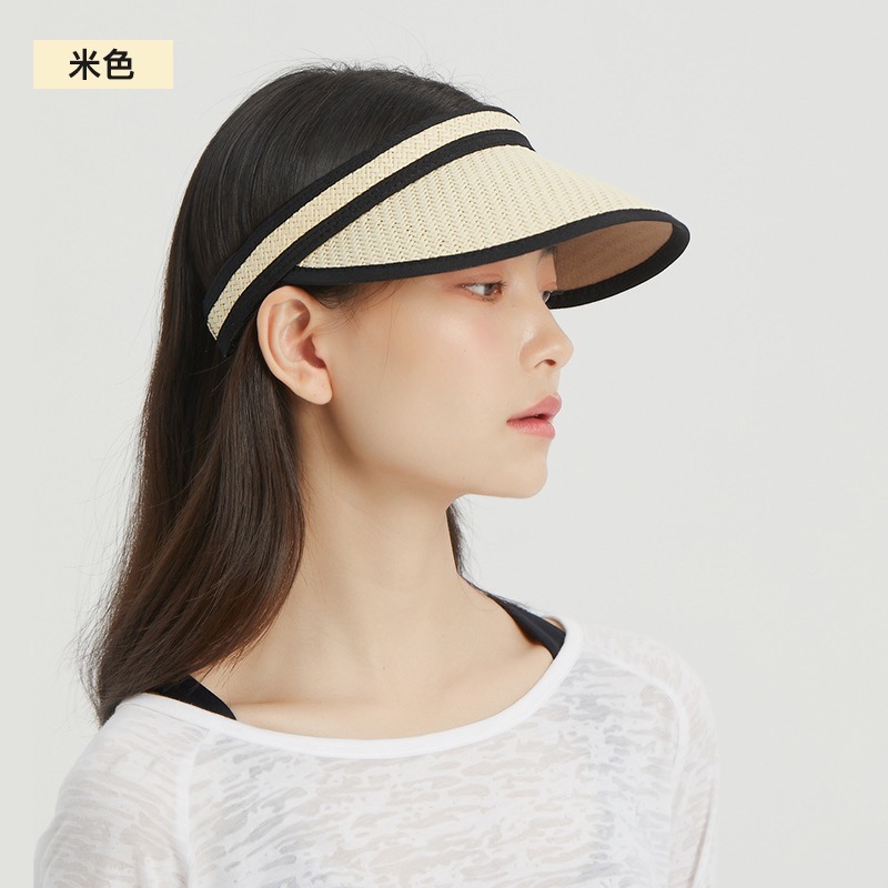 【7-11門市團購】韓國zauo草編空頂帽ins版-規格圖5