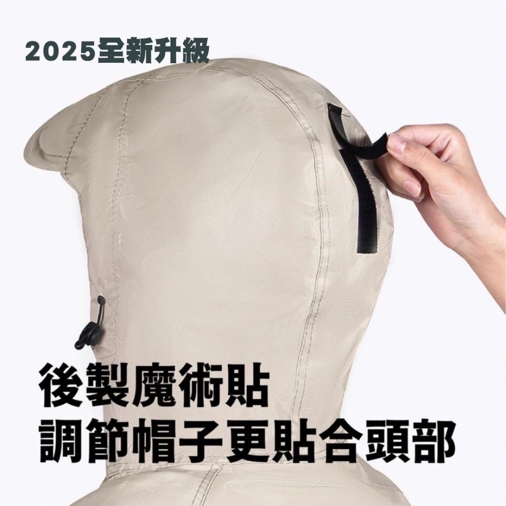 【限時購】牛津布面秒穿機車雨衣2件（平均一件$249)-細節圖5